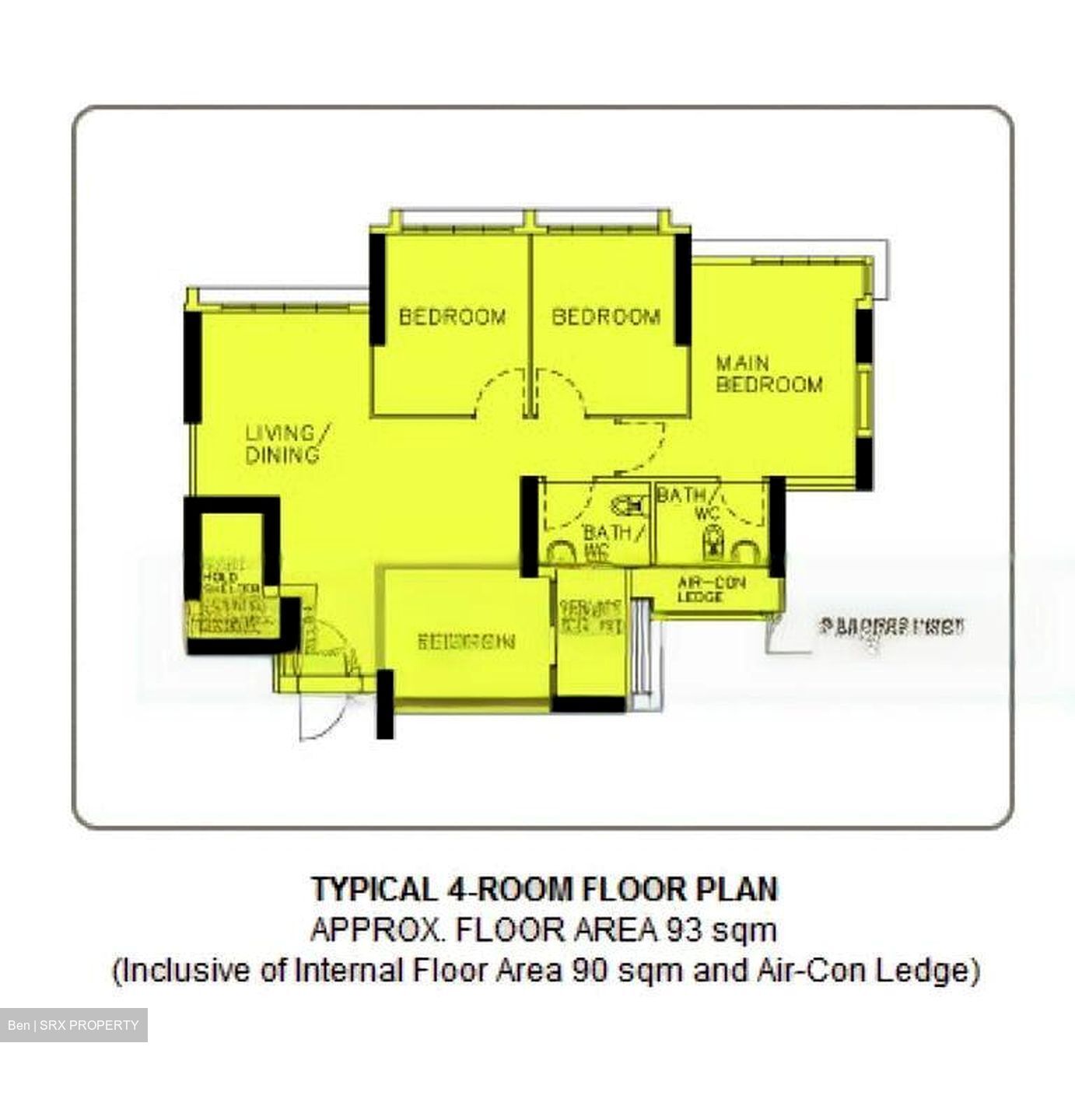 Blk 30 Ghim Moh Edge (Queenstown), HDB 4 Rooms #472522361
